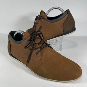ALDO Men’s Brown Suede Leather Casual Sneakers Dress Shoes Size 9.5 US / 42.5 EU